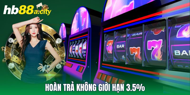 Hoàn trả không giới hạn 3.5%