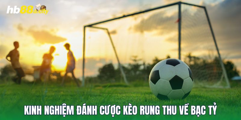 Kinh nghiệm đánh cược kèo rung thu về bạc tỷ